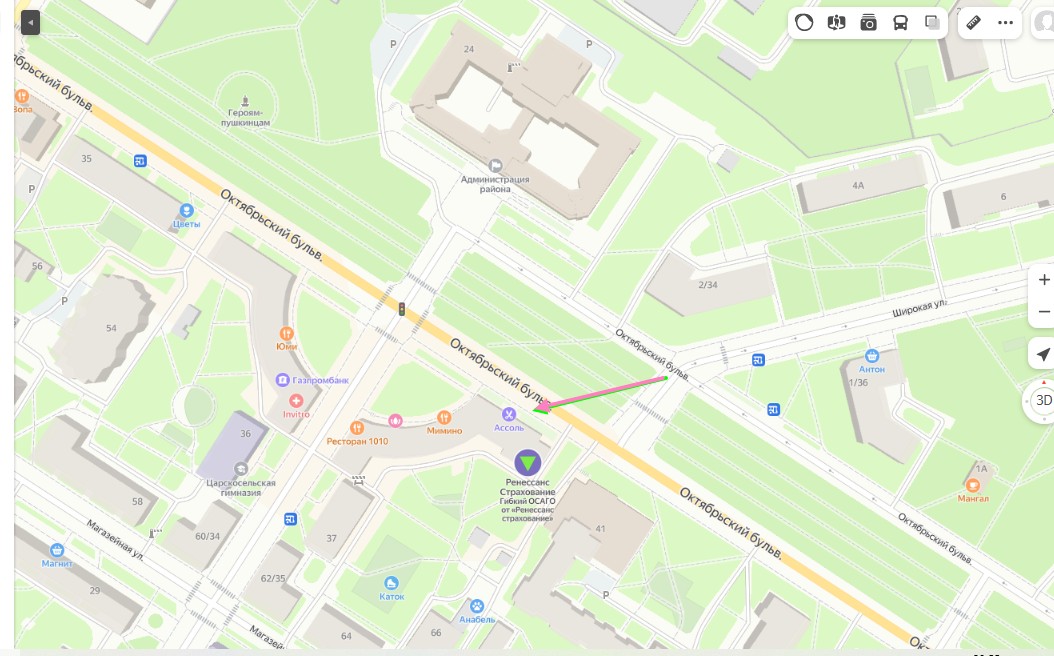 организация на народной карте яндекса