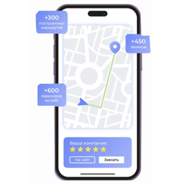Продвижение бизнеса на картах